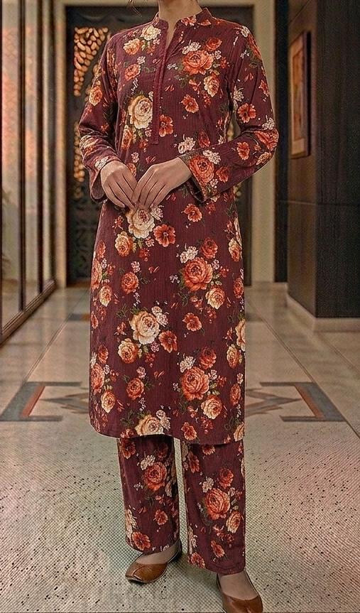 Alkaram | Lawn 2 Piece | Unstitched Suit