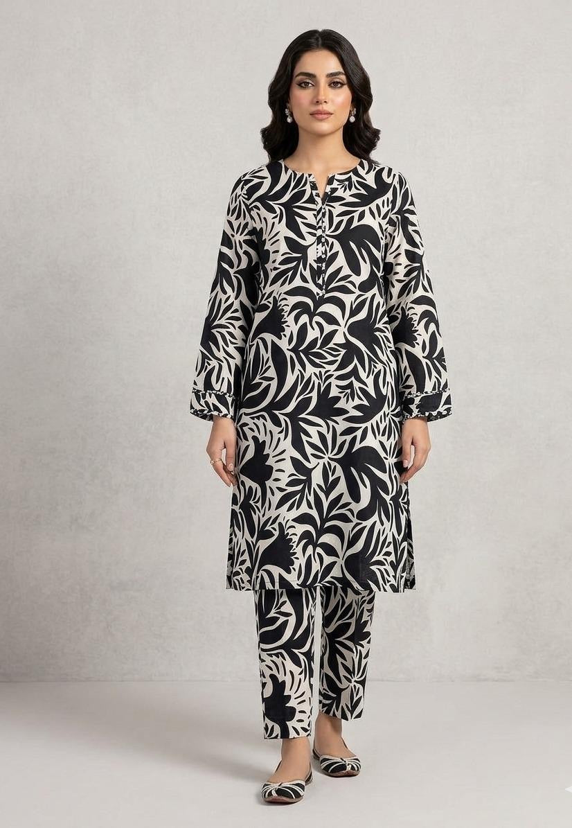 Alkaram | Lawn 2 Piece | Unstitched Suit