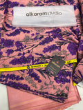Alkaram | Lawn 2 Piece | Unstiched Suit